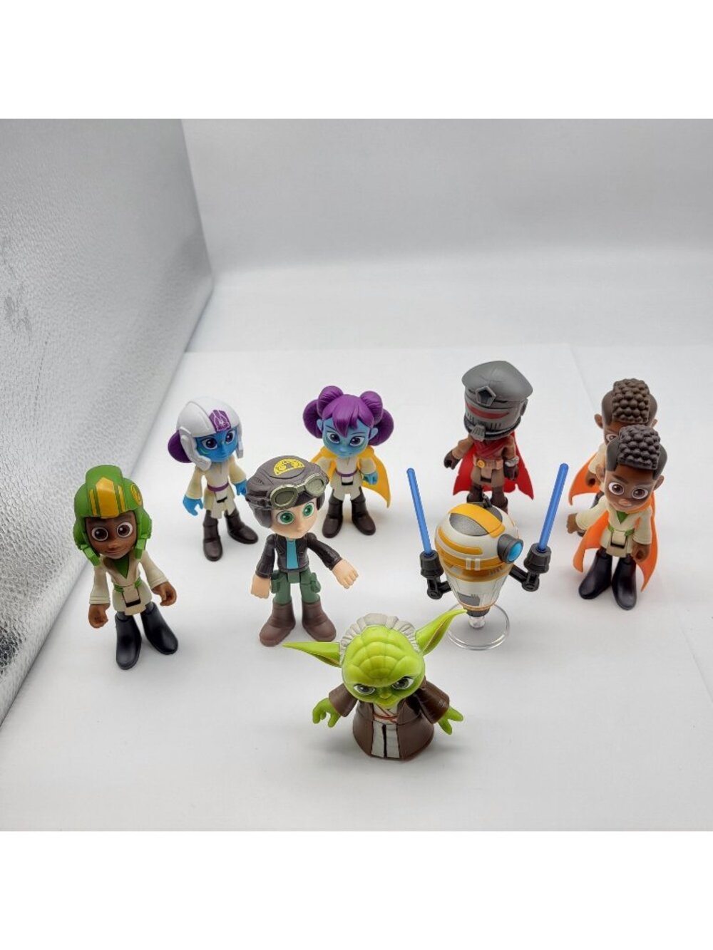 Disney STAR WARS Young Jedi Adventures Lot of 9 Figures